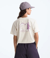 Women’s Mountain Stamps Relaxed Short-Sleeve Tee