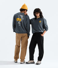 Unisex Gear Up Get Out Relaxed Crew—Graphic
