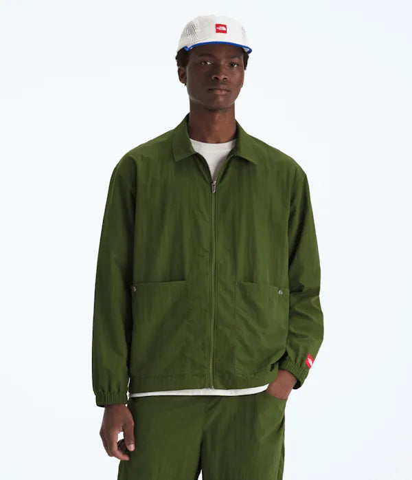 Men’s TNF™ Red Box Nylon Long-Sleeve Shirt