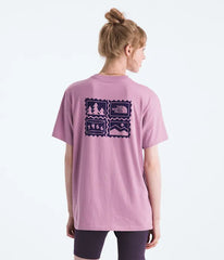 Women’s Exploring Stamps Relaxed Short-Sleeve Tee