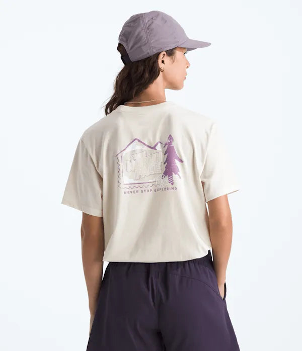 Women’s Mountain Stamps Relaxed Short-Sleeve Tee